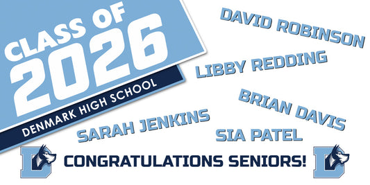 Forsyth County Schools Neighborhood Graduation Banners