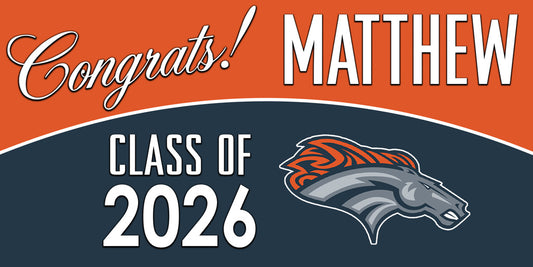 East Forsyth High School Graduation Banner