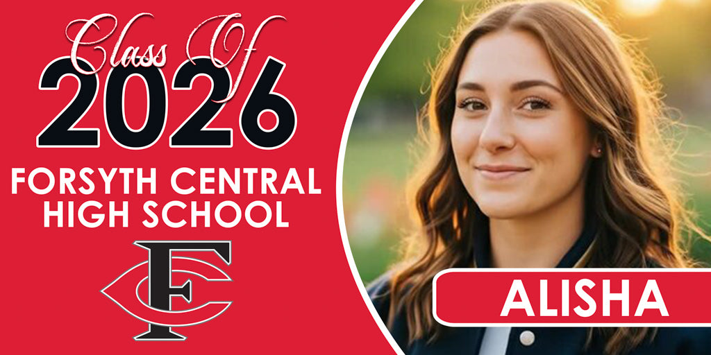 Forsyth Central High School Graduation Banner