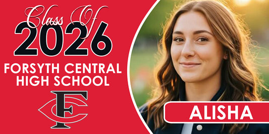 Forsyth Central High School Graduation Banner