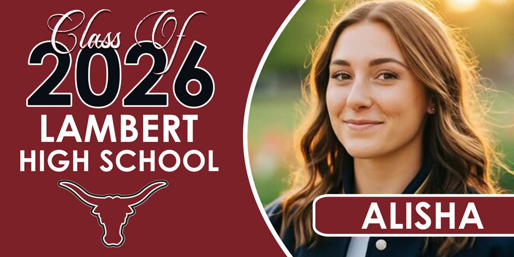 Lambert High School Graduation Banner