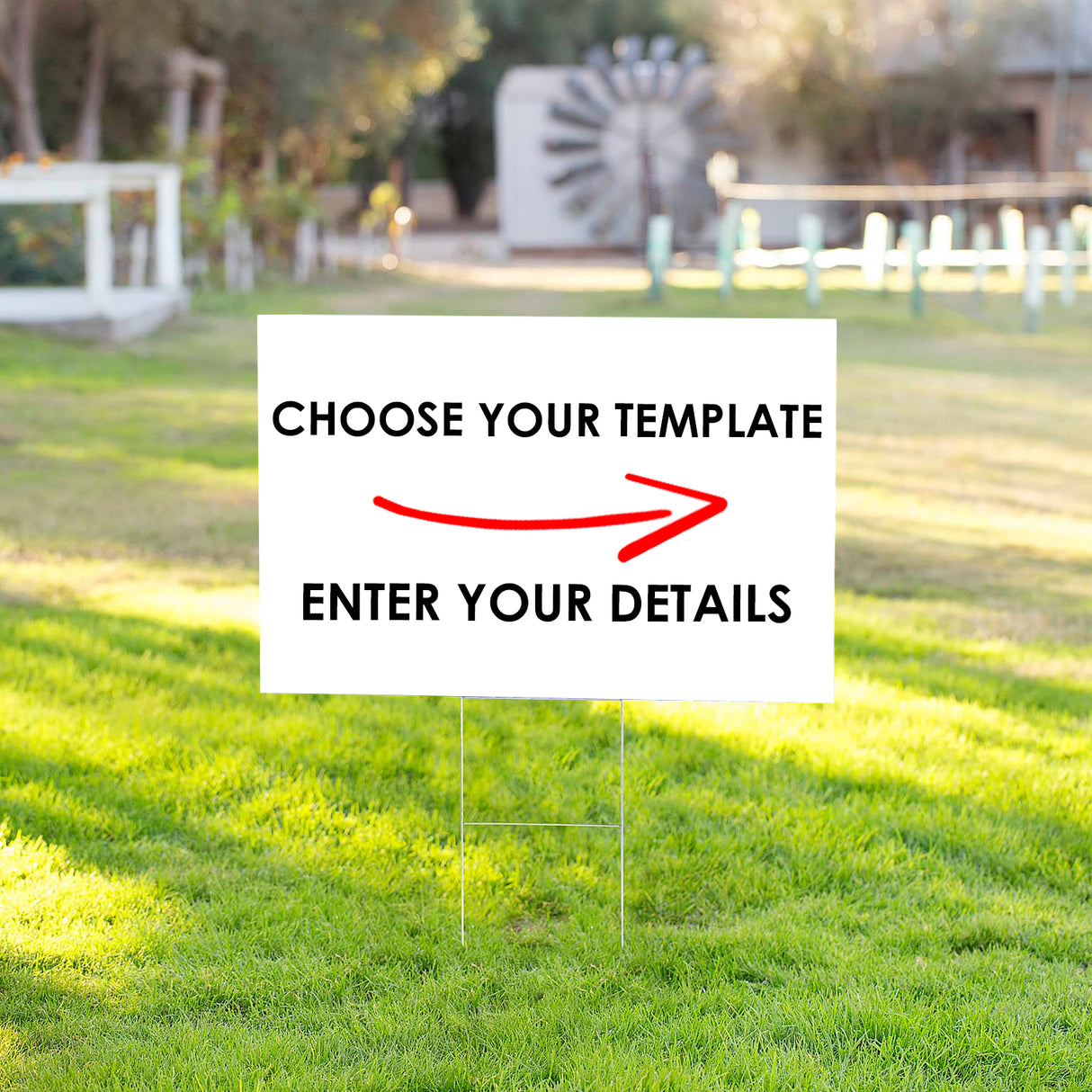 Customized Real Estate Yard Signs