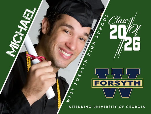 West Forsyth High School Graduation Yard Sign