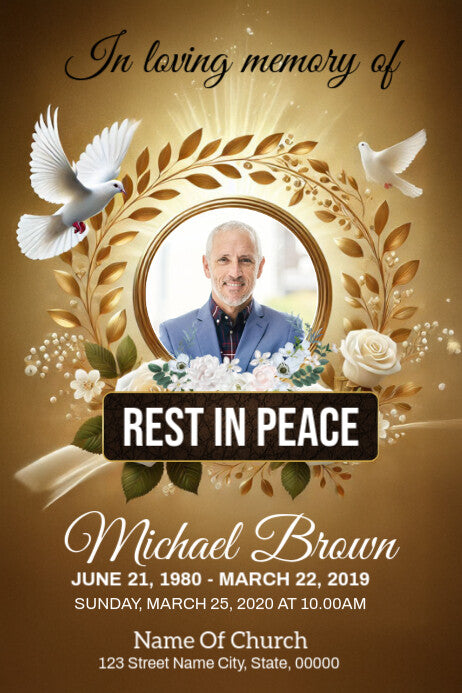 Funeral & Memorial Programs