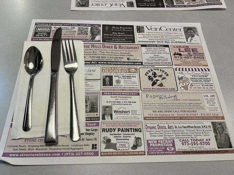 Restaurant Placements and Table Covers Paper Disposable