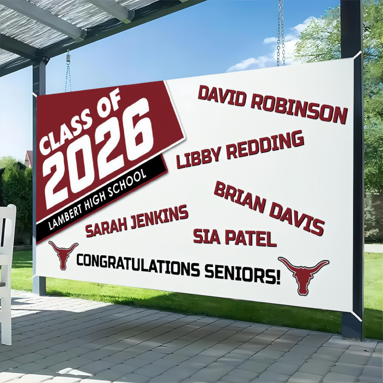 Neighborhood Graduation Banners