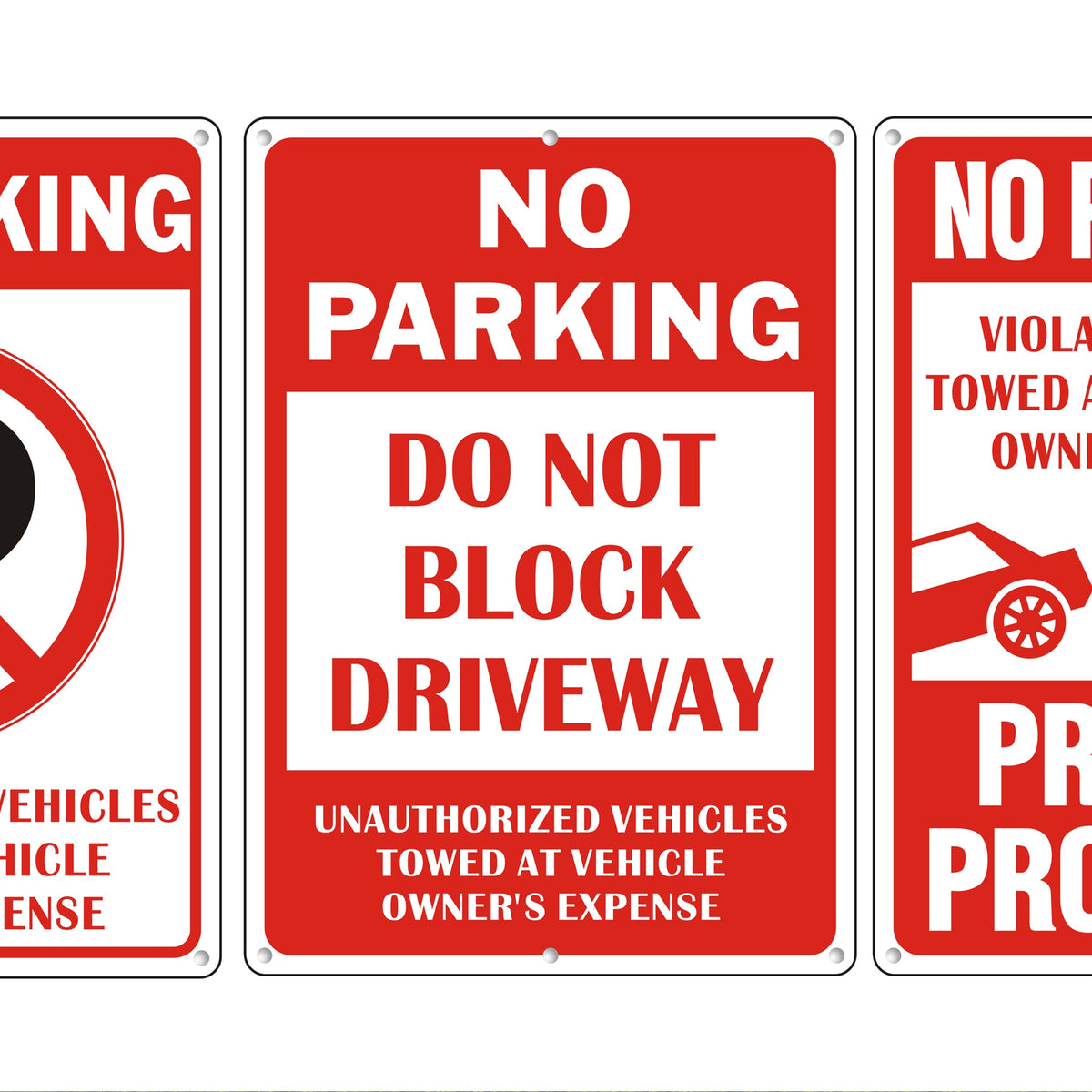 Parking Signs – Kaboom Printing