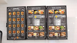 Interior Menu Boards