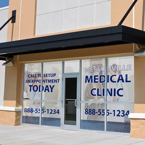 Full Color Perforated Window Graphics