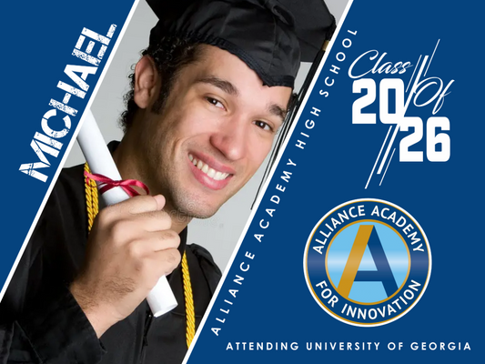 Alliance Academy Graduation Yard Sign