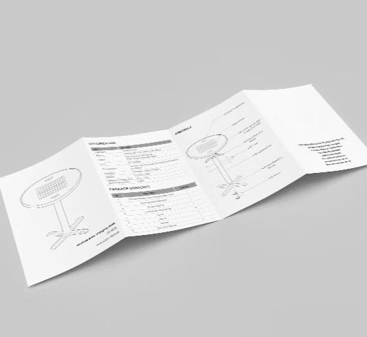 Instruction Manuals - Custom Printed & Custom Folded