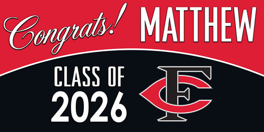 Forsyth Central High School Graduation Banner