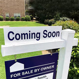 Right Angle Aluminum Sign Post