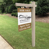 Hanging Real Estate Sign Multiple Sizes Available