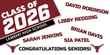 Forsyth County Schools Neighborhood Graduation Banners
