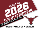 Lambert High School Graduation Yard Sign