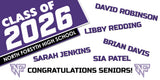 Forsyth County Schools Neighborhood Graduation Banners