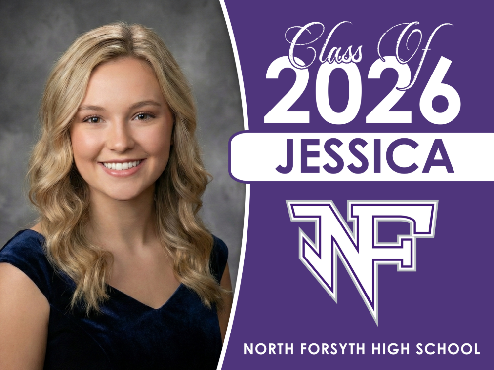 North Forsyth High School Graduation Yard Sign