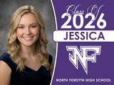 North Forsyth High School Graduation Yard Sign