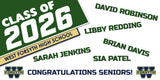 Forsyth County Schools Neighborhood Graduation Banners