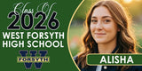 West Forsyth High School Graduation Banner