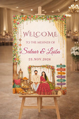 Event Welcome Sign 24"x36"