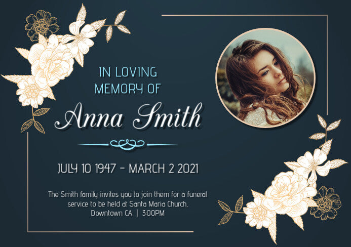 Funeral & Memorial Programs