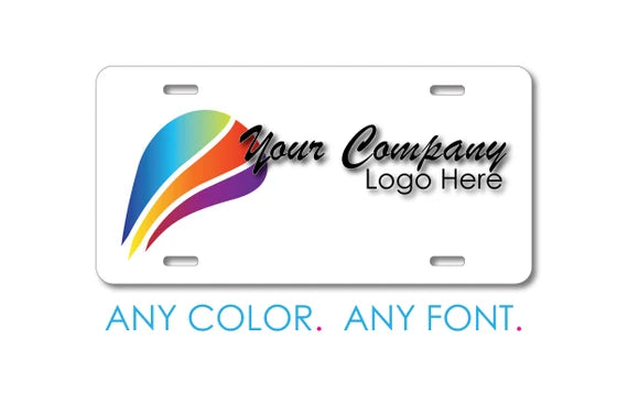 Customized Front Vehicle Tag