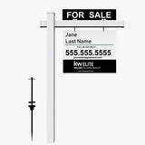Right Angle Aluminum Sign Post